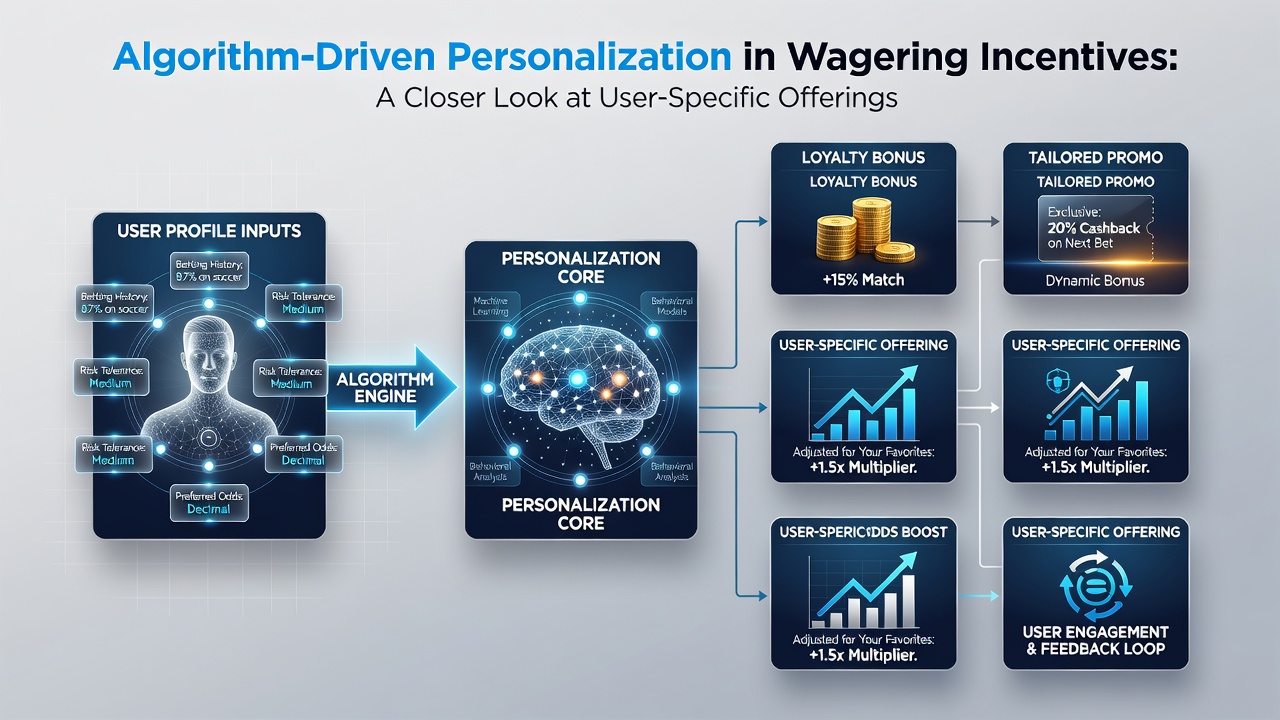 Screenshot of a mobile app displaying a customized wagering incentive based on user activity data