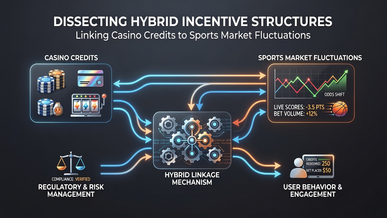 Graph depicting how sports market volatility influences casino credit redemption rates over time